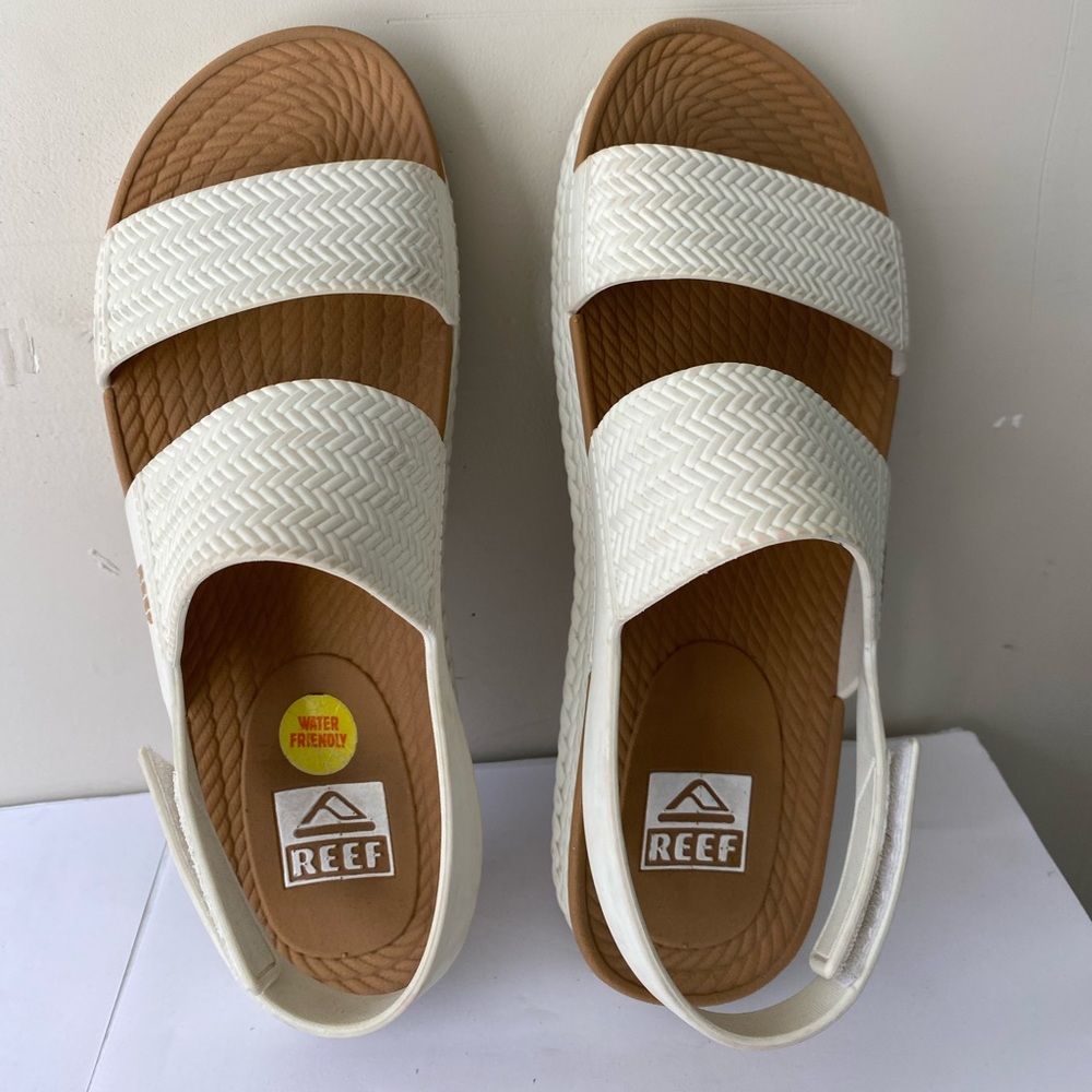 REEF Water Vista White Sandals